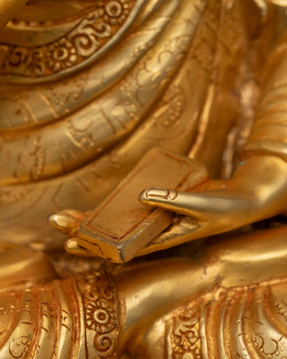 Lama Je Tsongkhapa Set | Handcrafted Buddhist Icons from Nepal