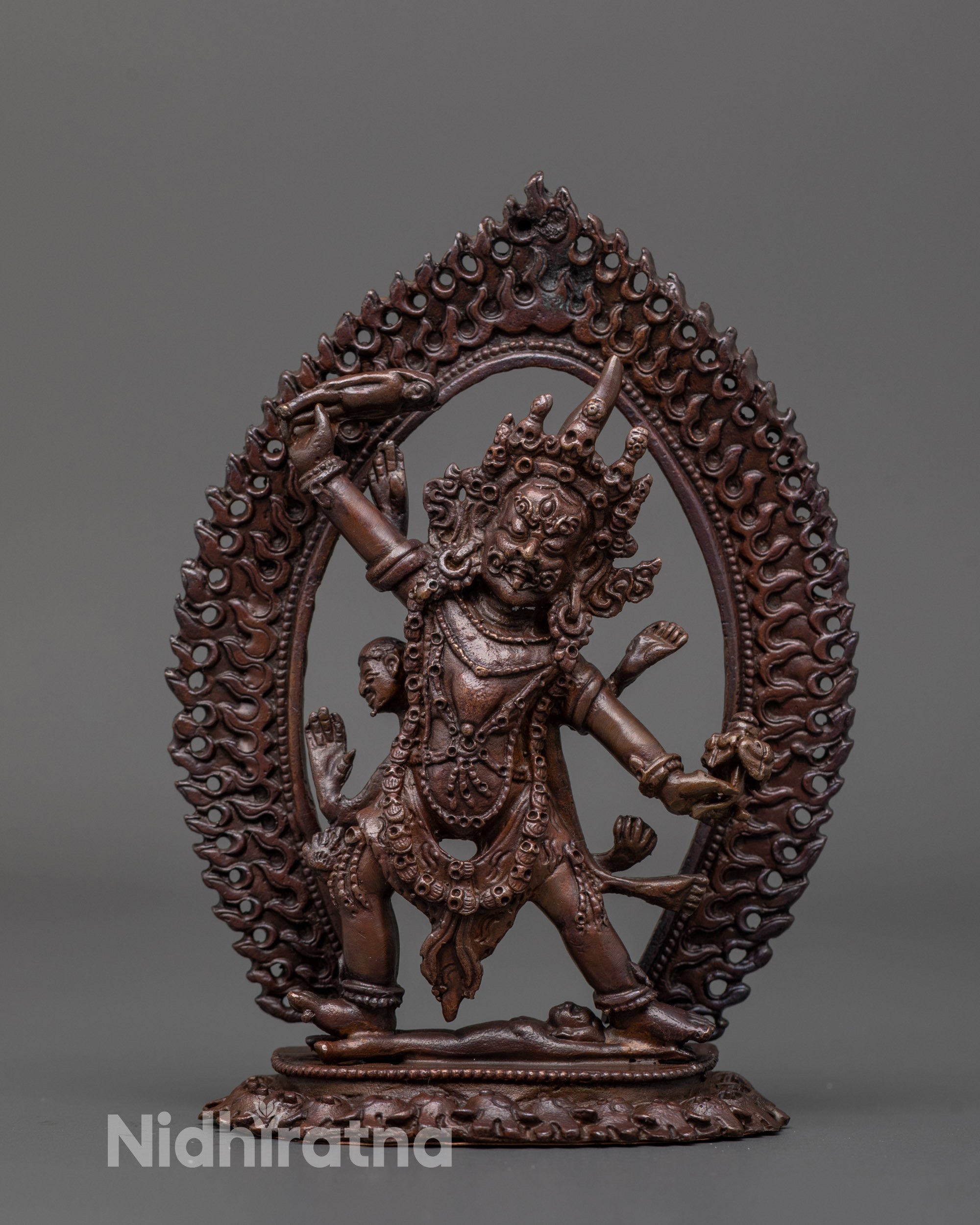 Traditional Ekajati Statue for Protection and Obstacle Removal