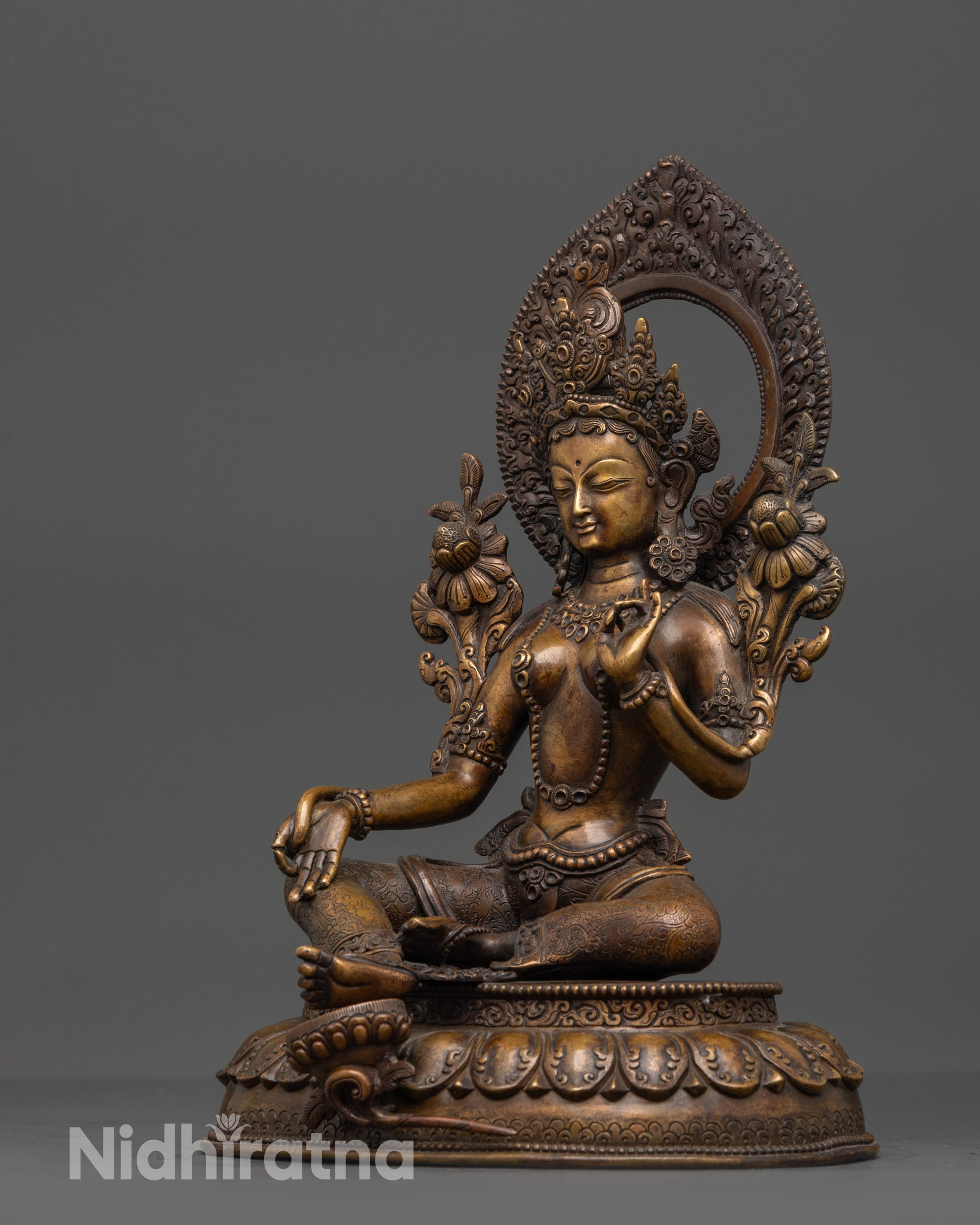 Green Tara Statue