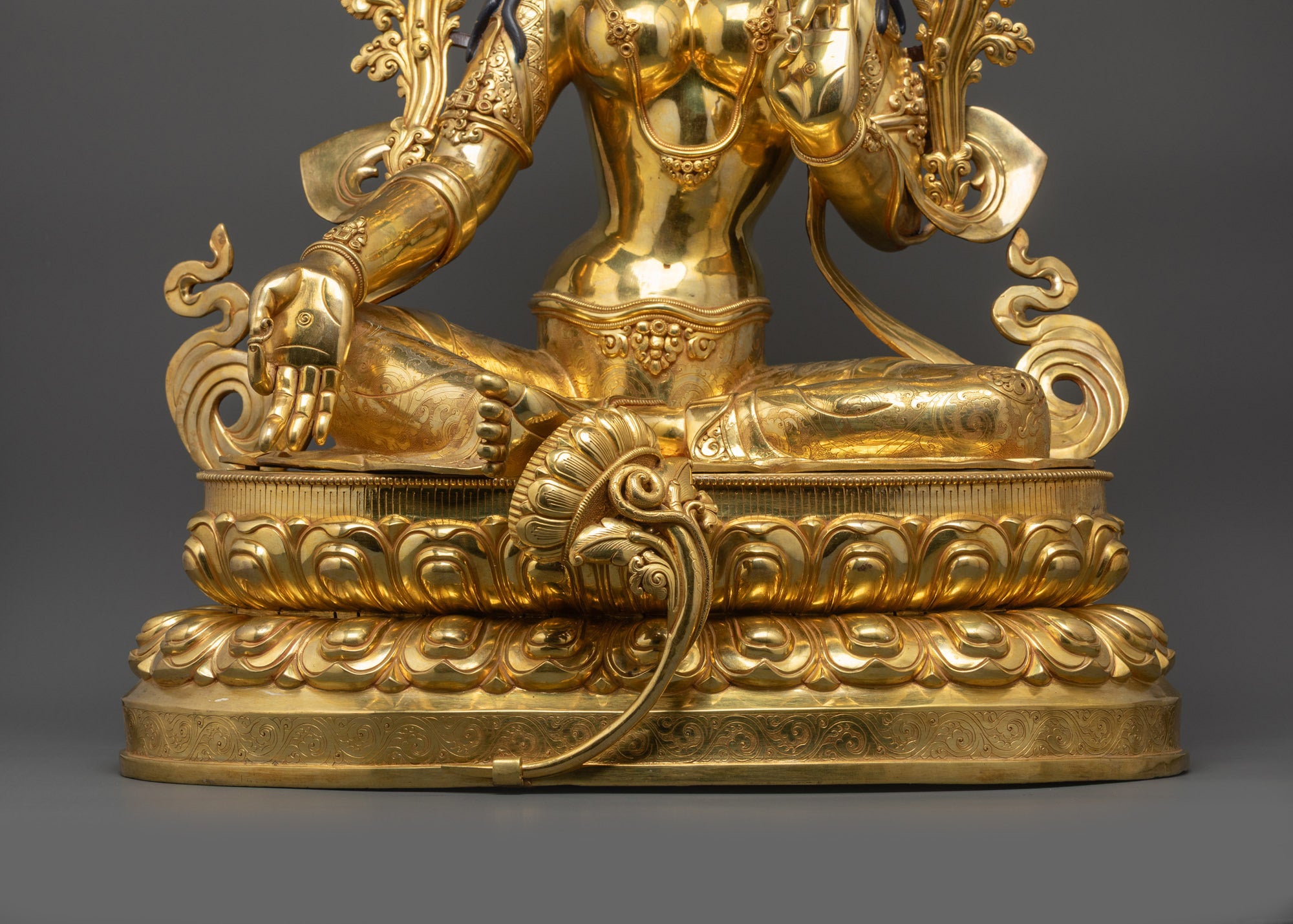 Masterpiece Green Tara Statue | Timeless Handcrafted Buddhist Goddess