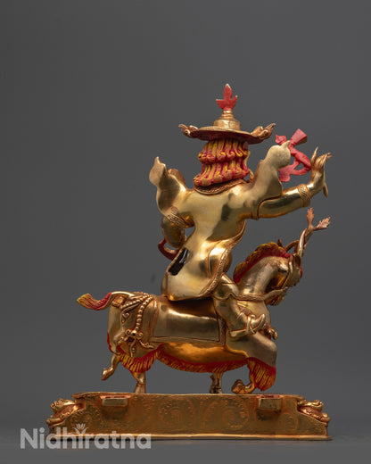 Tibetan Mahakala Statue
