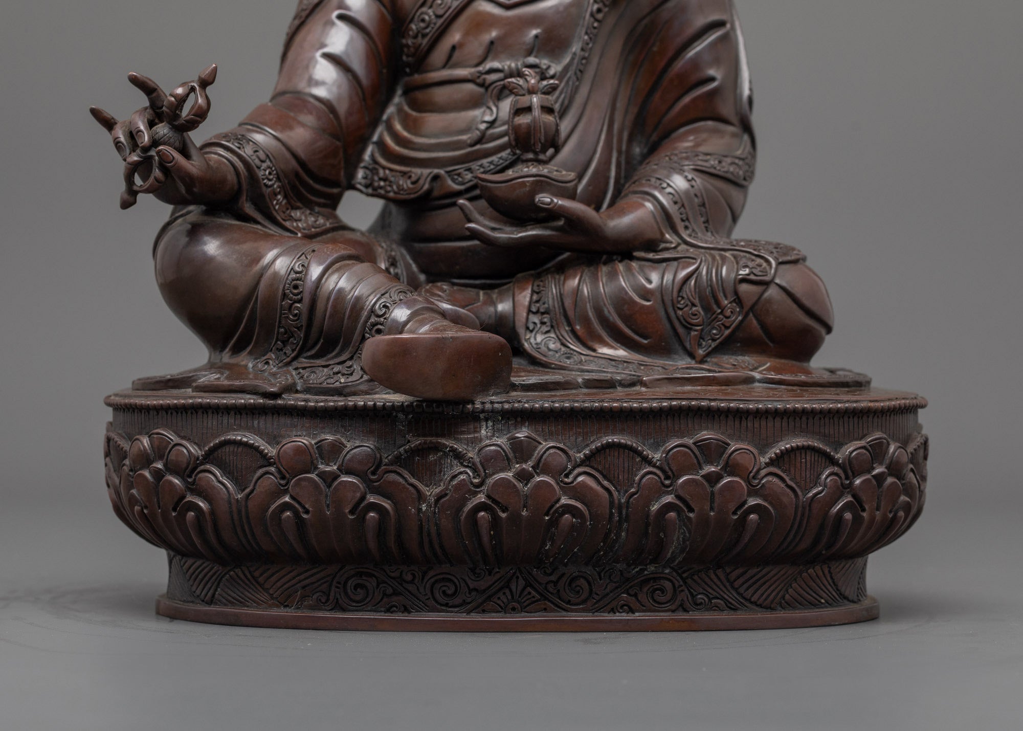 Spiritual Padmasambhava Statue | Himalayan Art for Devotional Spaces
