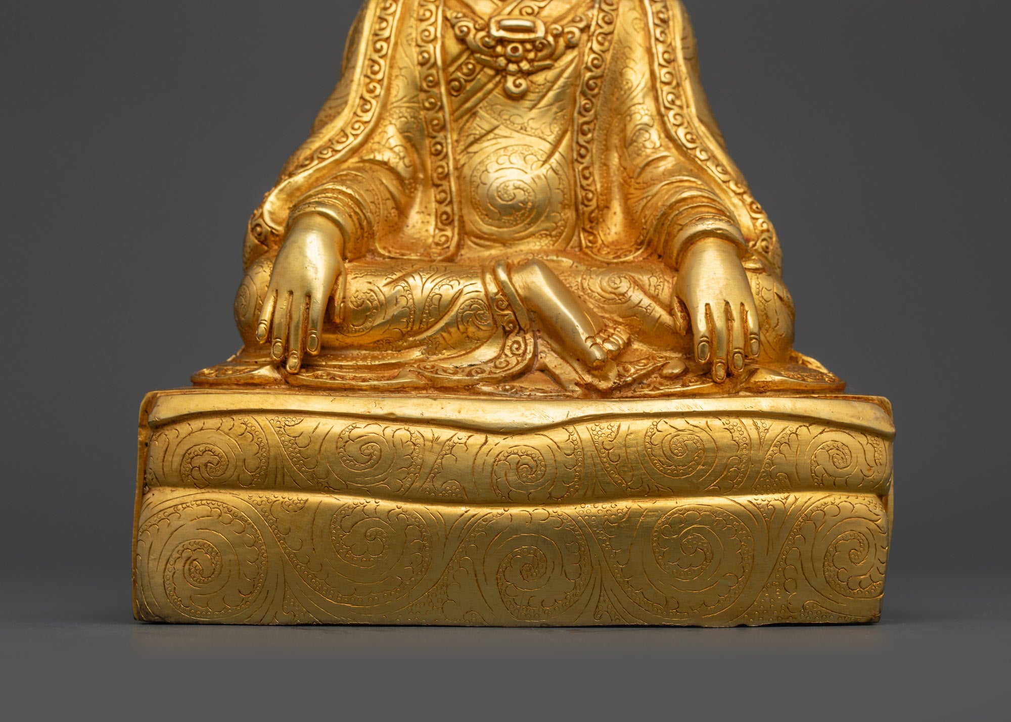 Buddhist Master Marpa Statue | Lost Wax Casted Statue from Nepal