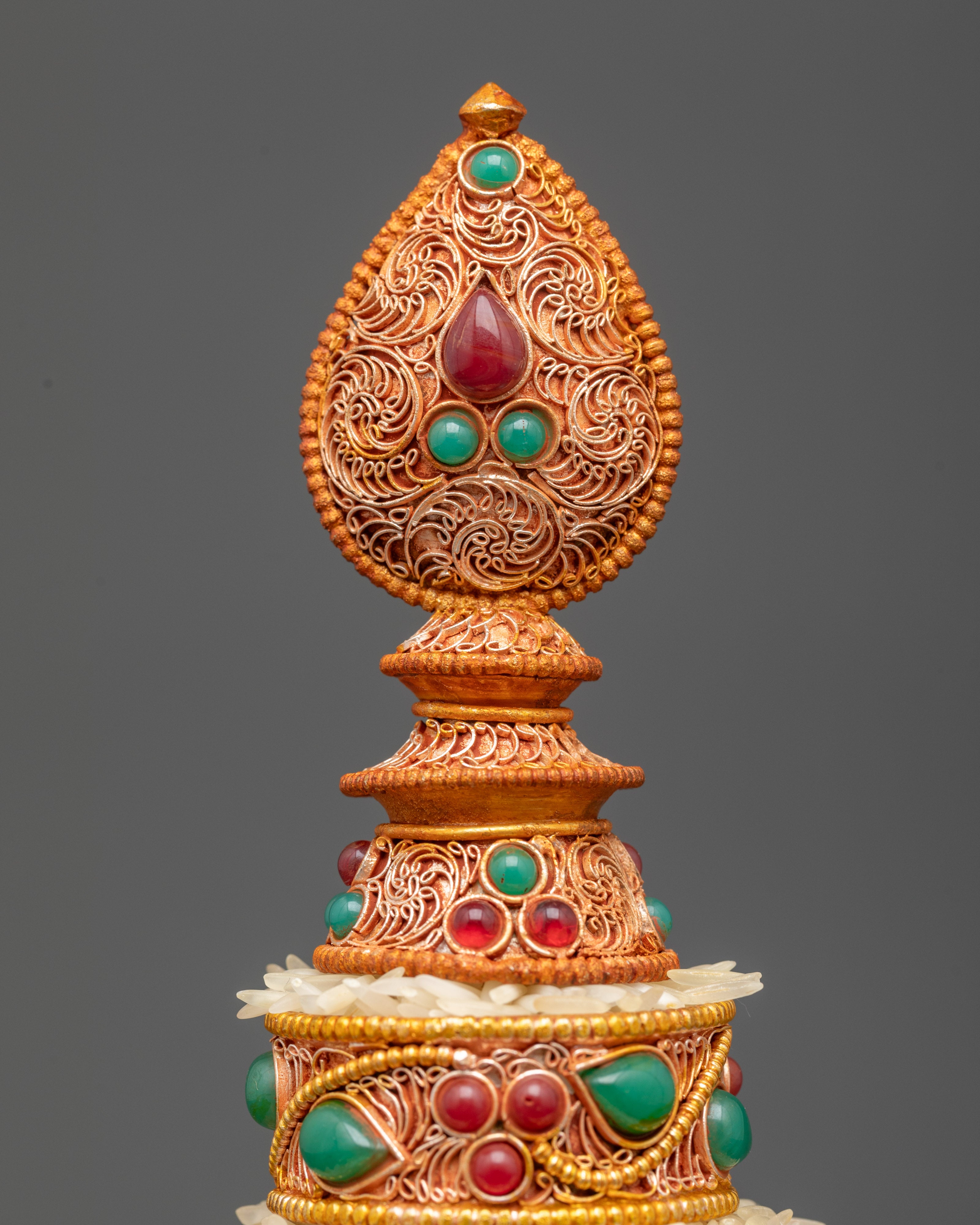 3" Mandala Offering | Vajrayana Ritual Set for Spiritual Practices