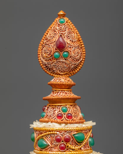 3" Mandala Offering | Vajrayana Ritual Set for Spiritual Practices