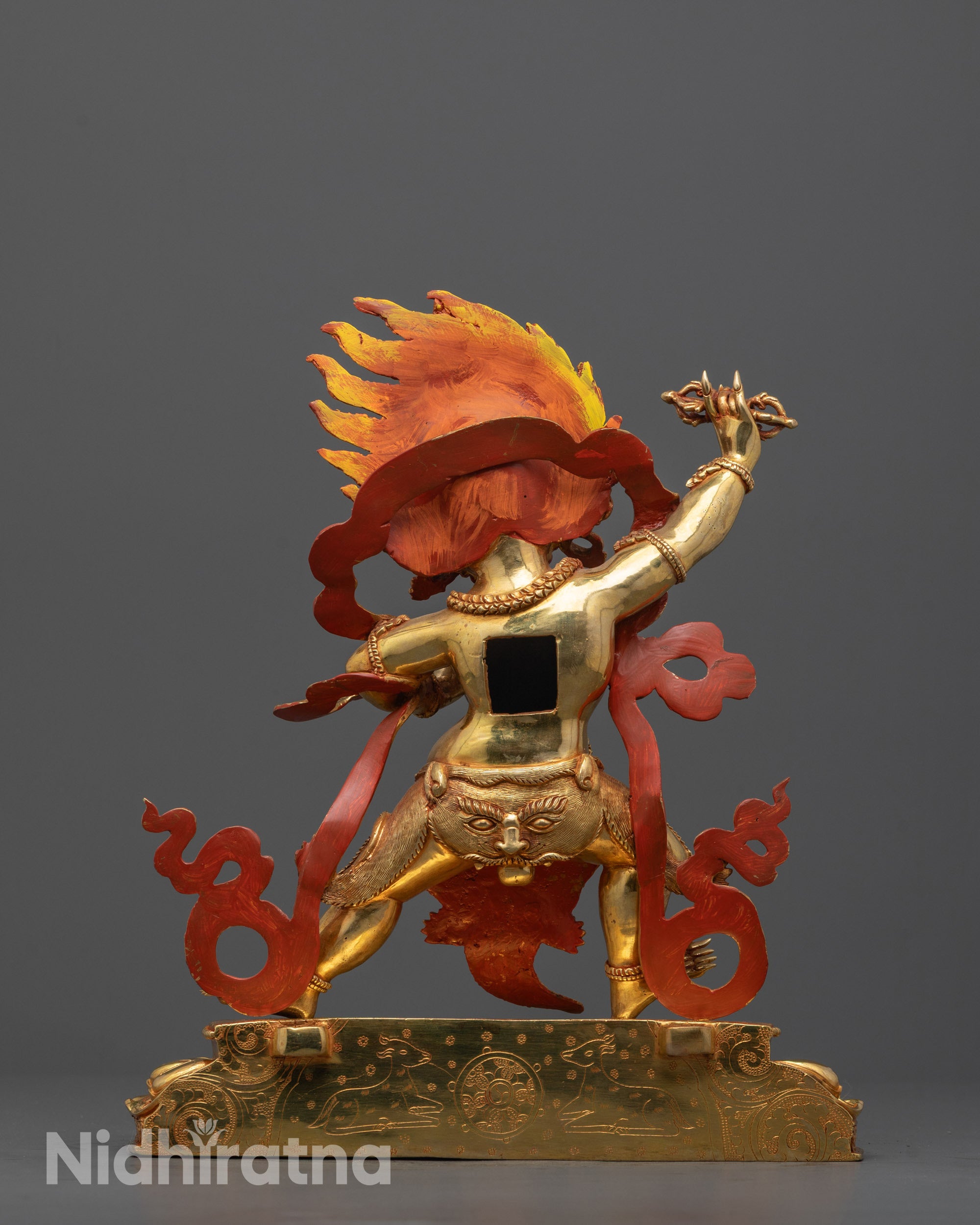 Chana Dorje Vajrapani Statue | Handmade Art of Fierce Protector