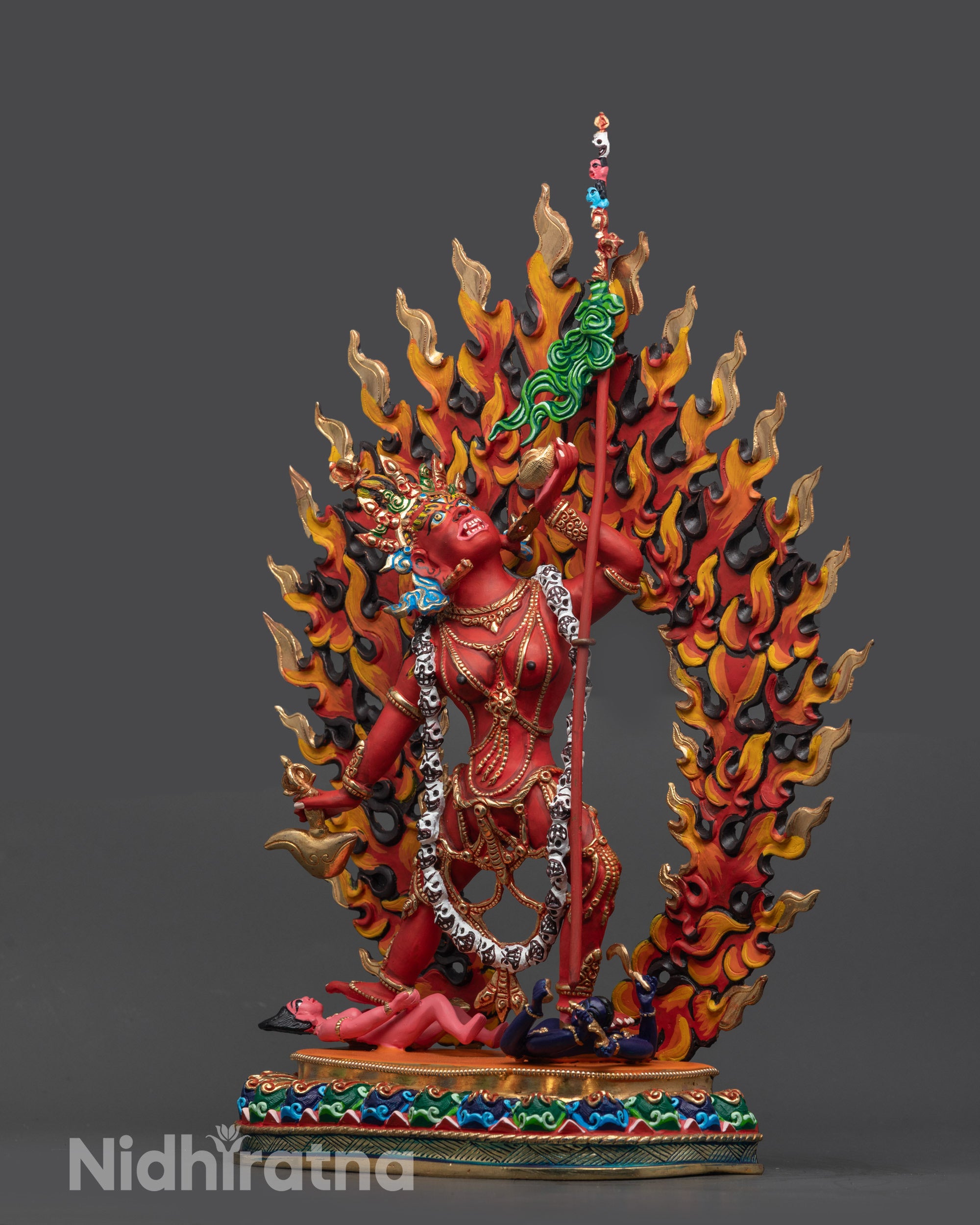 Tantric Goddess Vajrayogini Statue | Himalayan Buddhist Artwork