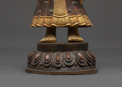Dipankara Buddha Statue | Handmade Spiritual Decor from Nepal