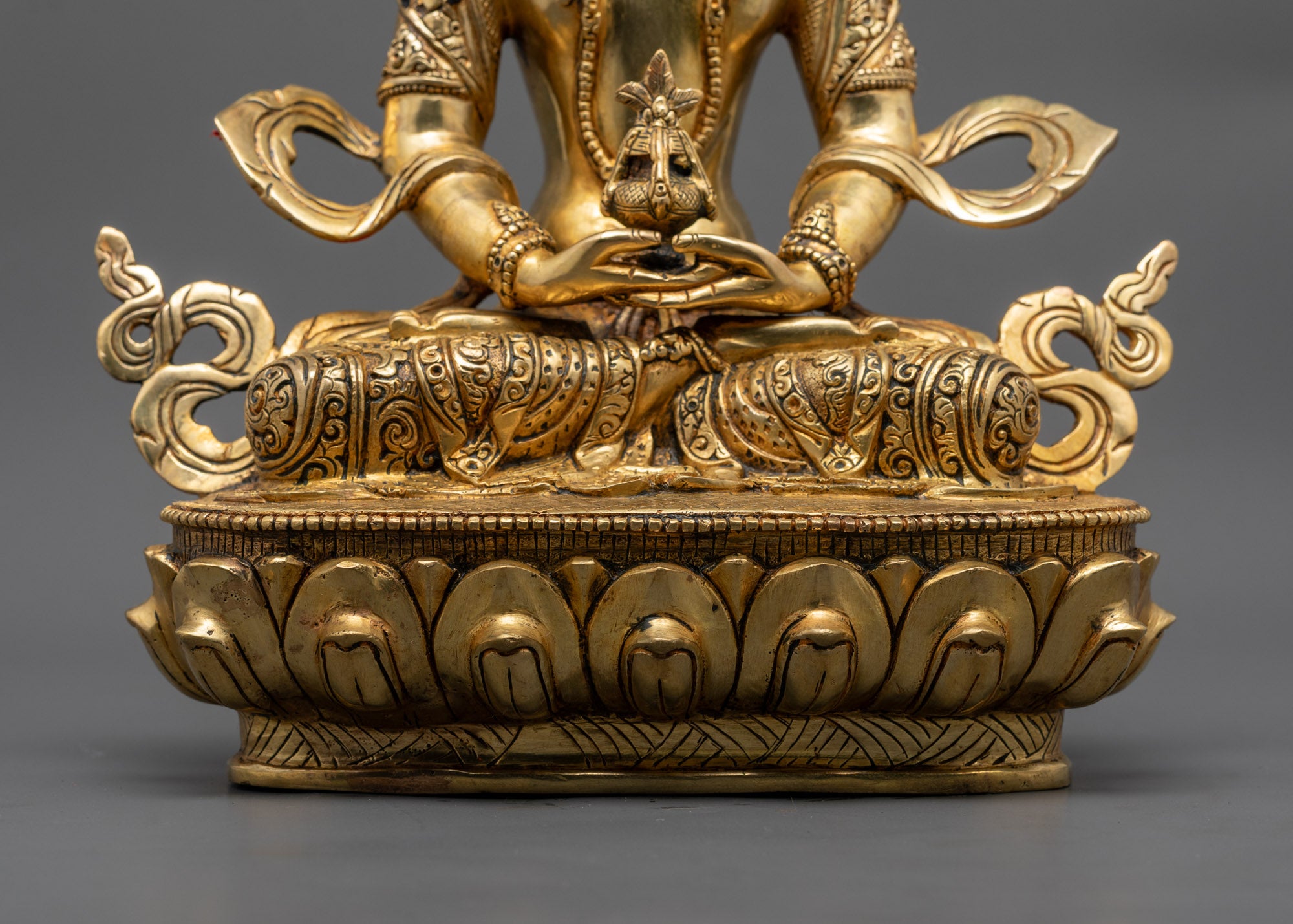 Handcrafted Amitayus (Tse Pag Me) Statue | Tibetan Long Life Deity