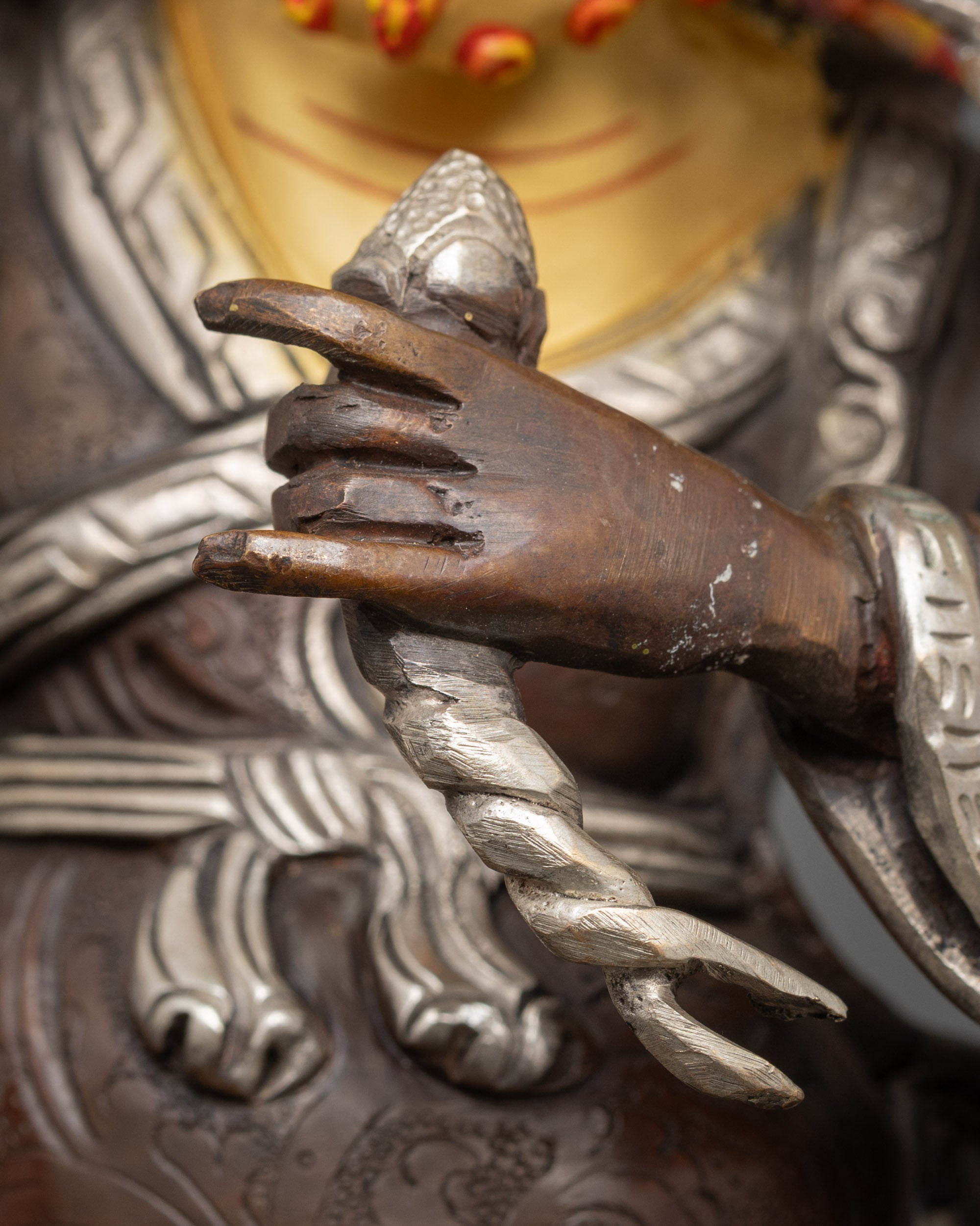 Ekajati, Rahula & Dorje Legpa Statue Set | Buddhist Protector Deities