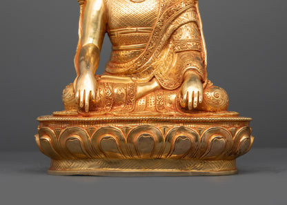 Handcrafted Buddhist Masters Statue Set | Traditional Himalayan Art