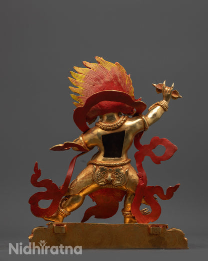 Sacred Bodhisattva Vajrapani Sculpture | Handmade in Patan Nepal