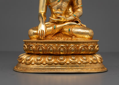 Shakyamuni Buddha Statue | Himalayan Handcrafted Spiritual Decor