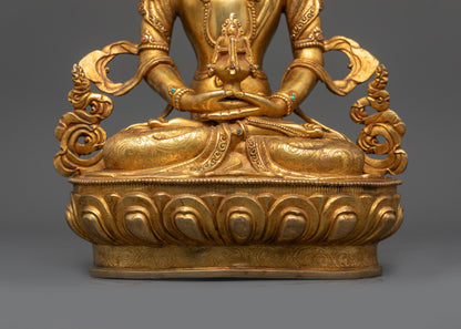 Buy Lord of Long Life Amitayus Statue | Nepalese Handcrafted Statue