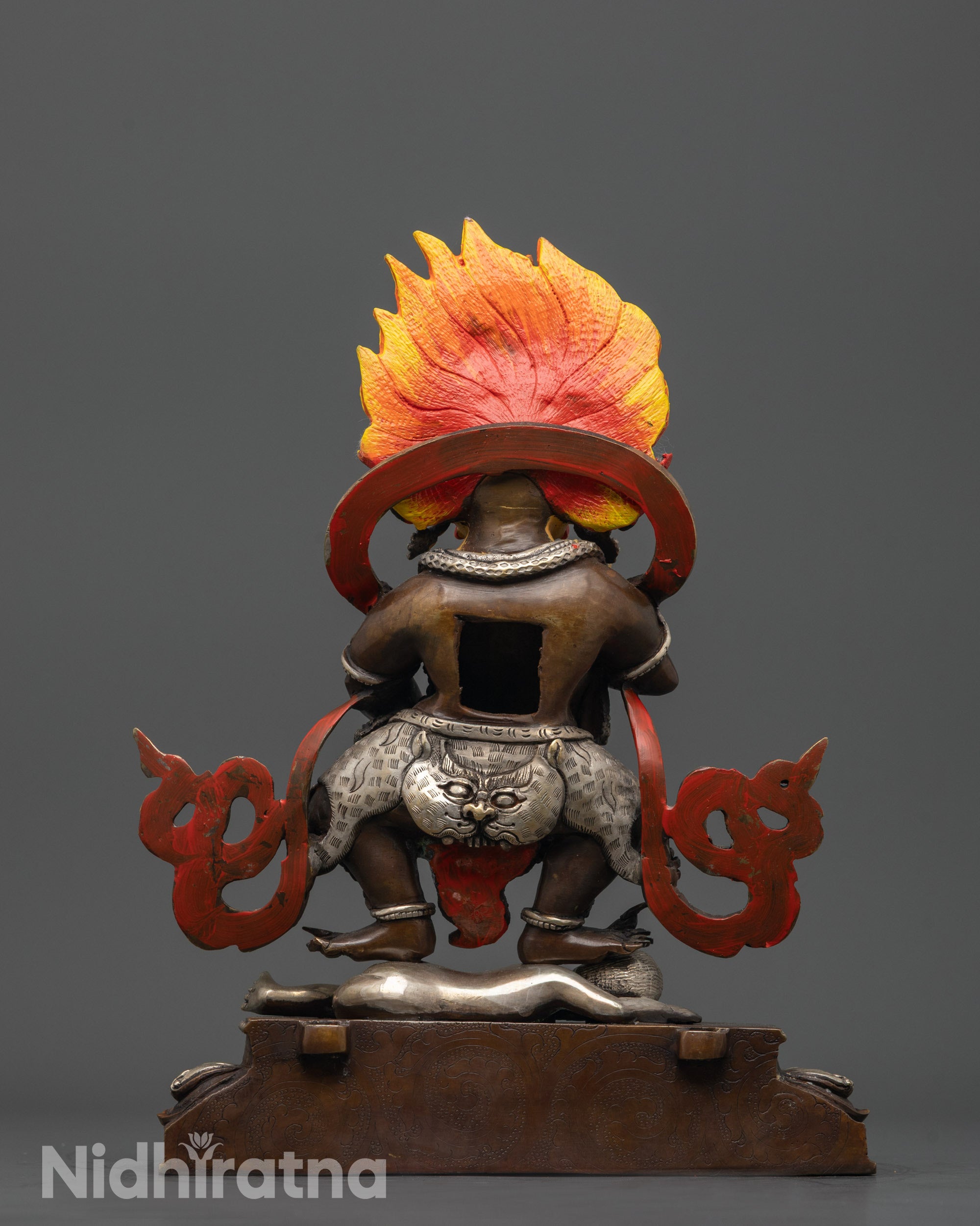 Sakya Mahakala Statue | Sacred Handcrafted Sculpture from Nepal