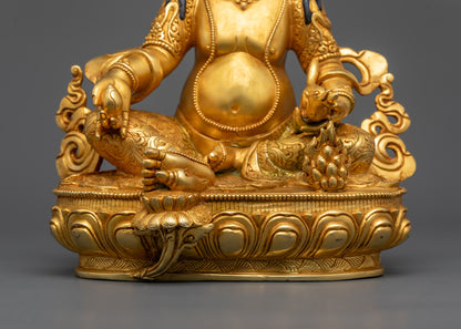 Dzambhala Statue | Handcrafted Sculpture with Fine Detailing