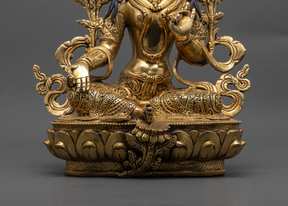 Green Tara Statue