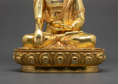 Premium Shakyamuni Buddha Statue | Enlightened Master Icon for Devotee