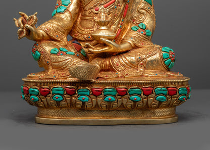 Authentic Guru Rinpoche Statue | Padmasambhava Buddhist Master