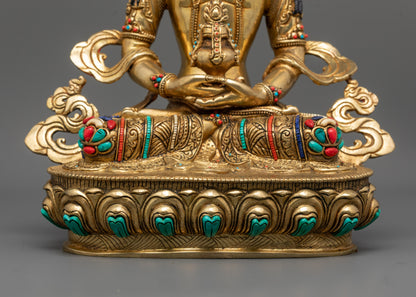 Traditional Statue of Amitayus | Buddha of Longevity