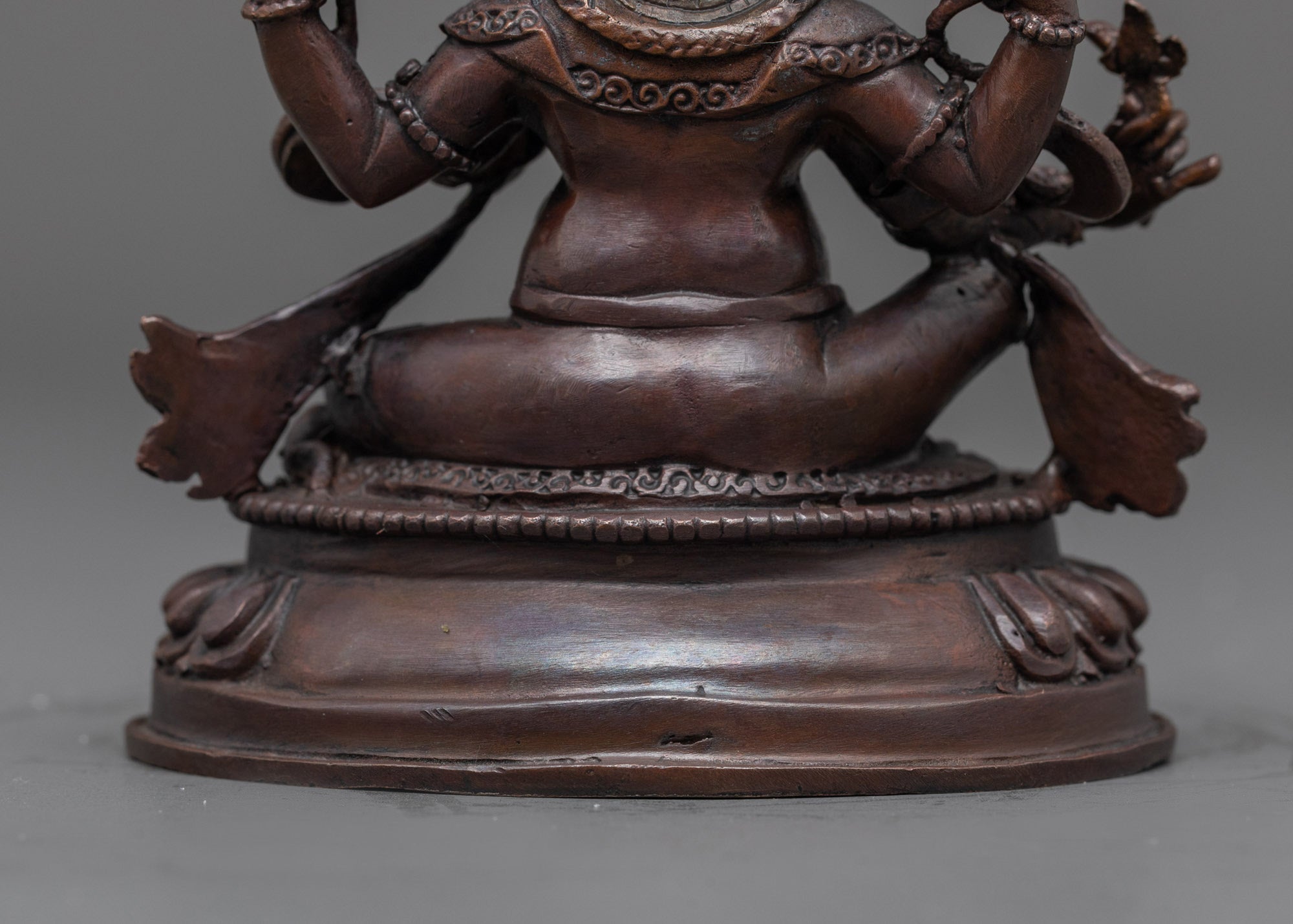 Oxidized Lord Ganesha Statue | Precision Made Divine Idol for Pooja