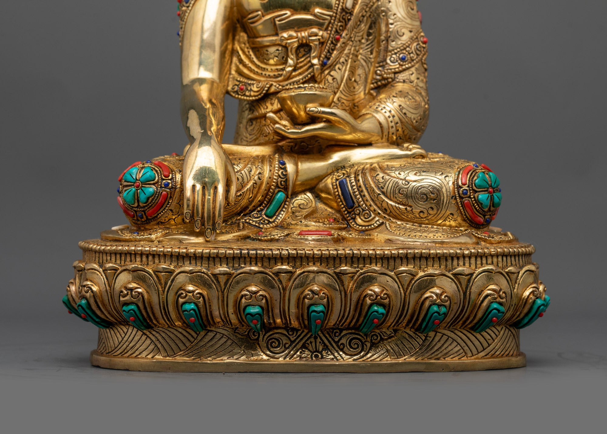 Trio Buddha Statue Set | Handcrafted for Peace & Spiritual Blessings