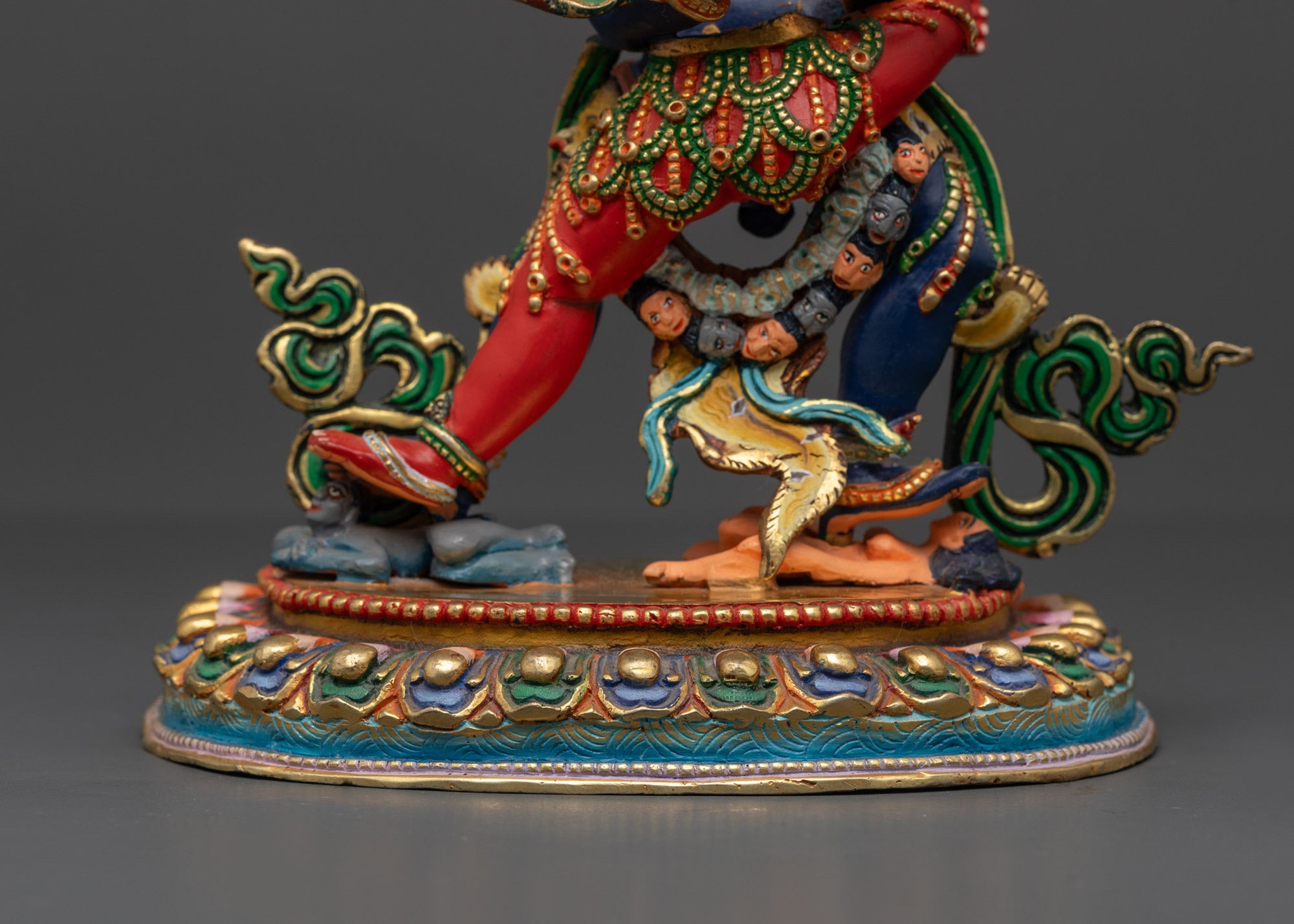 Nepalese Chakrasamvara Consort Statue | Buddhist Deity for Altars