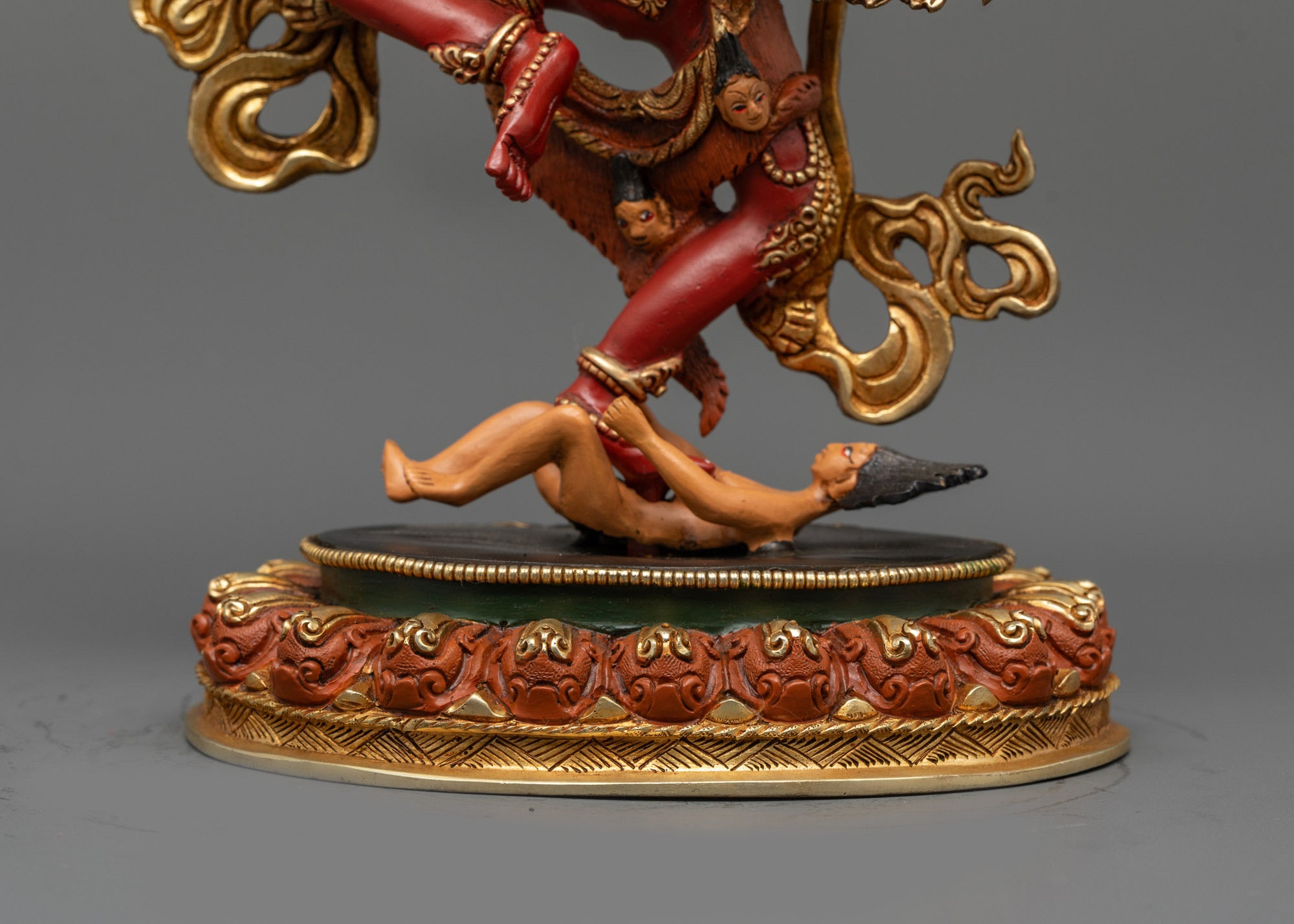 Goddess Kurukulla Statue | Red Buddhist Deity for Spiritual Practices