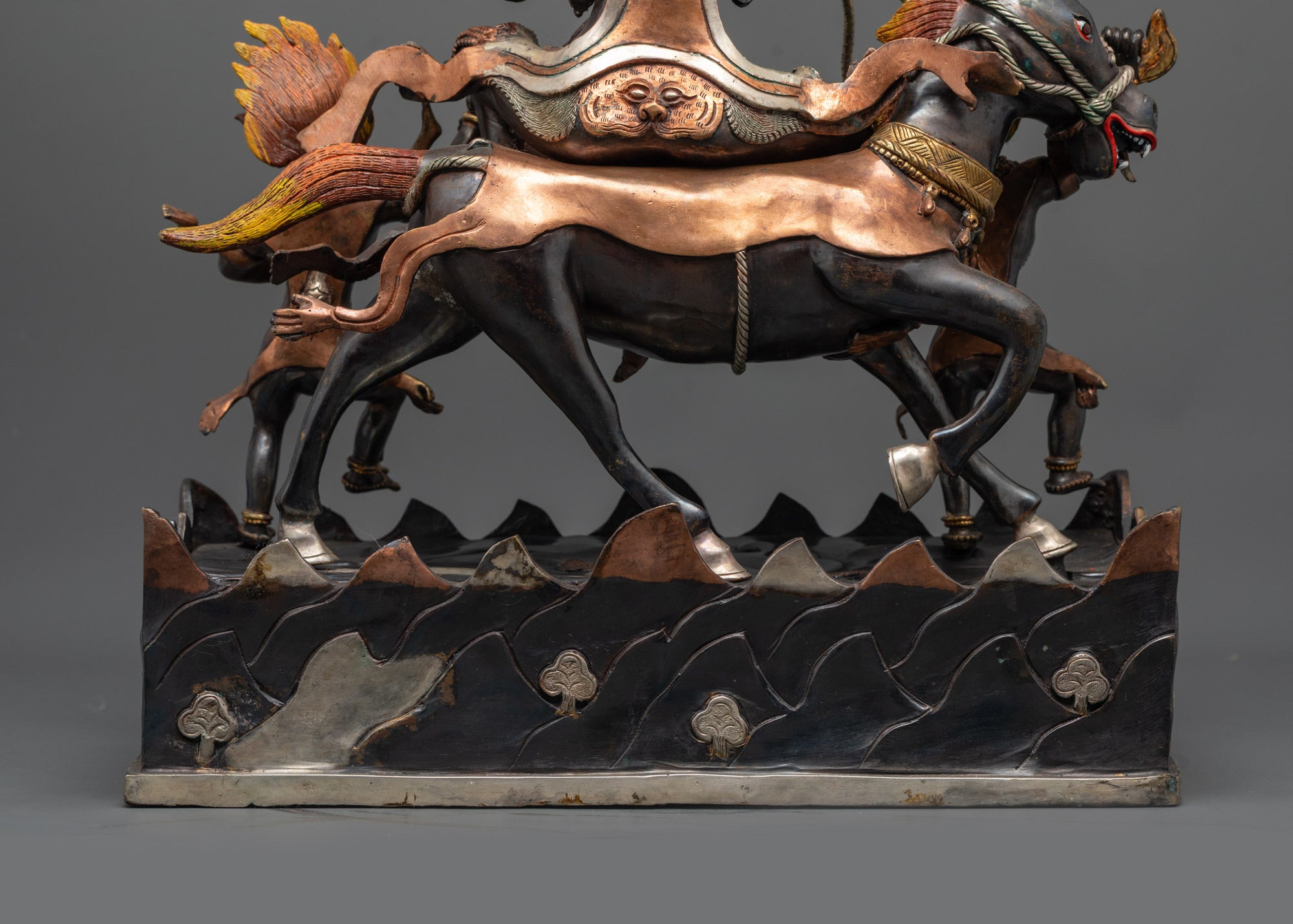 Palden Lhamo Sculpture | Fierce Guardian Goddess of Tibet Statue