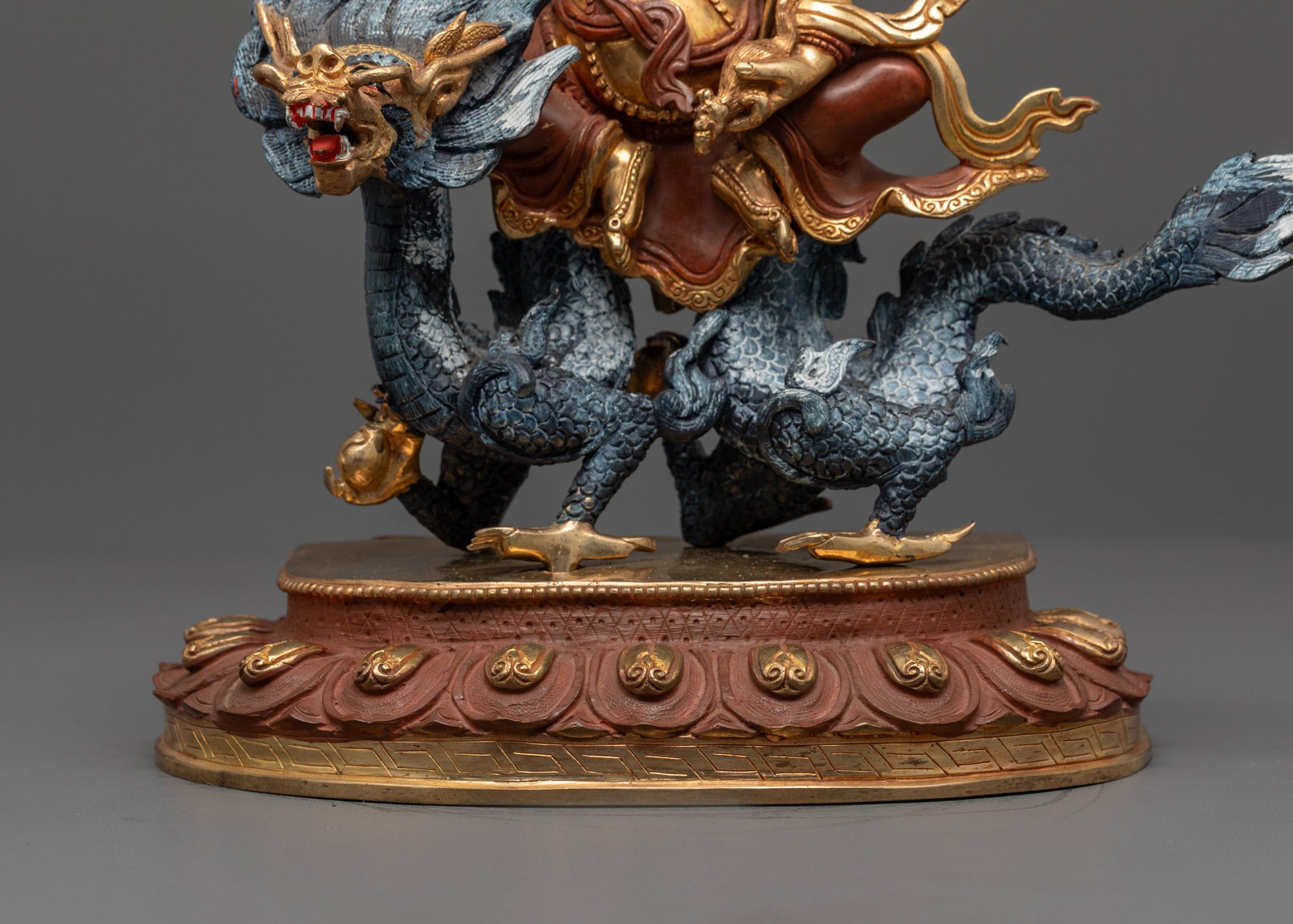 White Dzambhala Statue | Spiritual Protector & Wealth Bringer