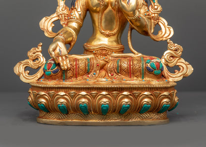 Seven Eyed White Tara Statue | Tibetan Buddhist Healing