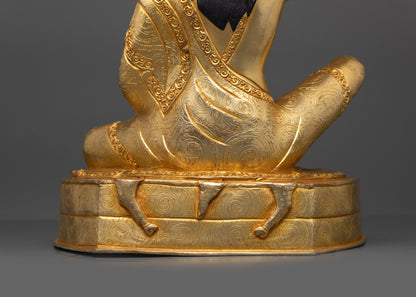 Buddhist Master Milarepa Statue | Handcrafted Himalayan Tibetan Art