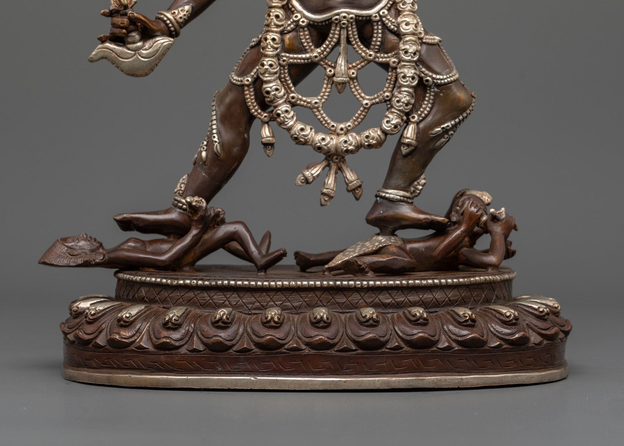 Oxidized Vajrayogini Statue | Handmade Buddhist Icon for Worship