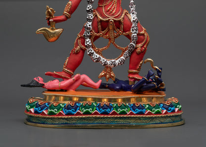 Tantric Goddess Vajrayogini Statue | Himalayan Buddhist Artwork