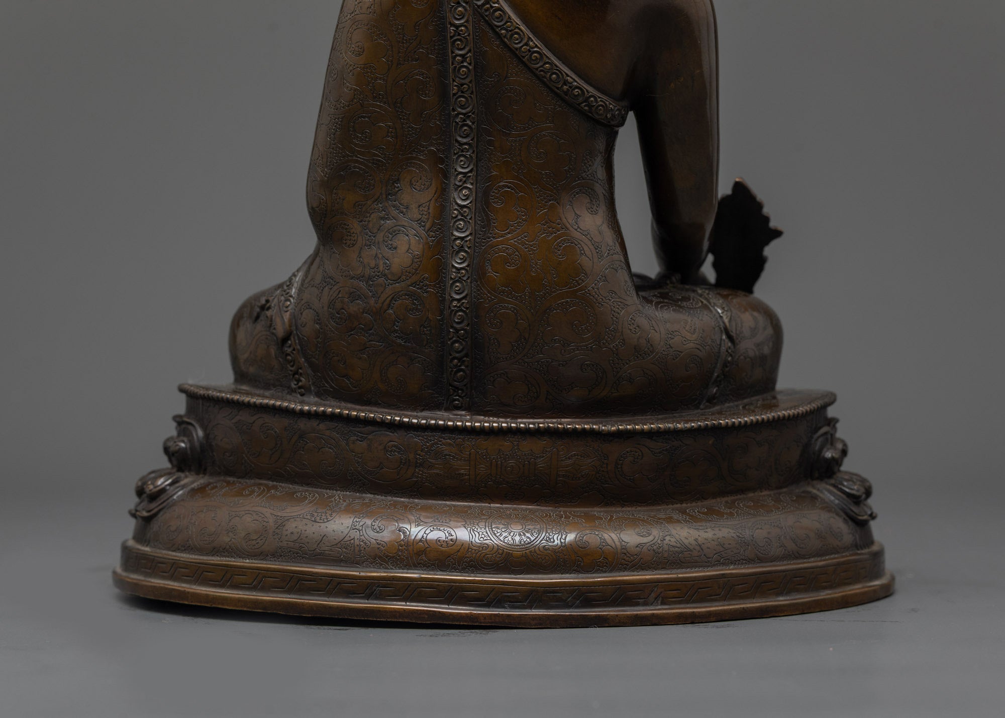 Oxidized Bhaisajyaguru Buddha Statue | Handcrafted Healing Sculpture