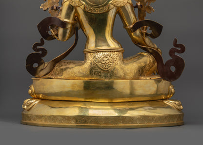Masterpiece Green Tara Statue | Timeless Handcrafted Buddhist Goddess