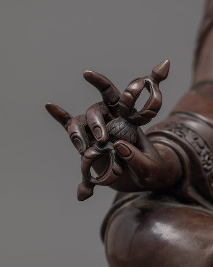 Spiritual Padmasambhava Statue | Himalayan Art for Devotional Spaces