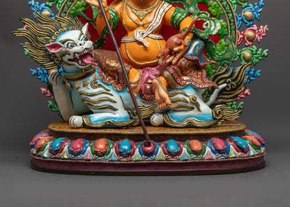 Authentic Vaishravana Statue | Traditional Nepalese Craftsmanship