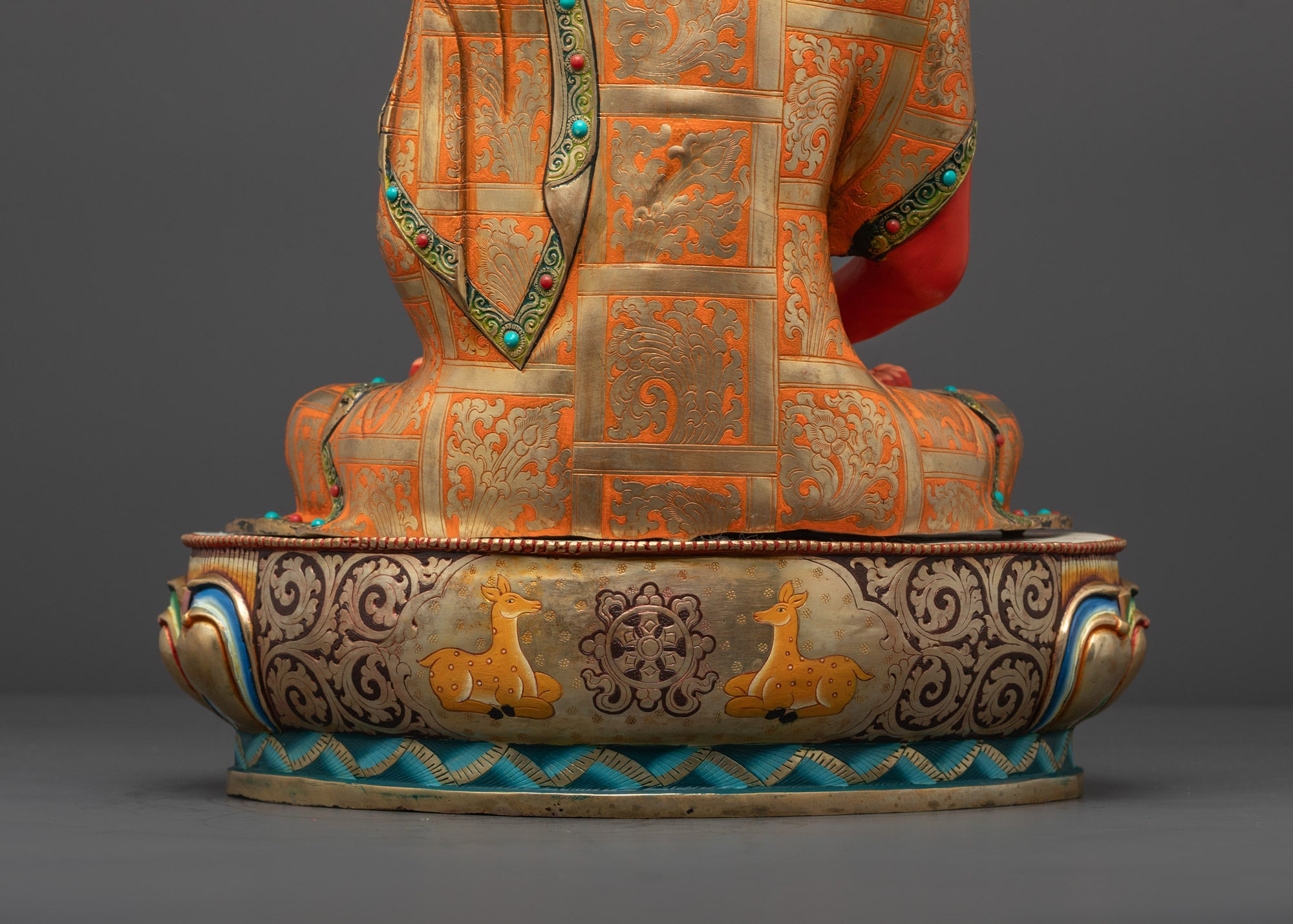 Spiritual Amitabha Buddha Statue | Nepalese for Pure Land Devotion