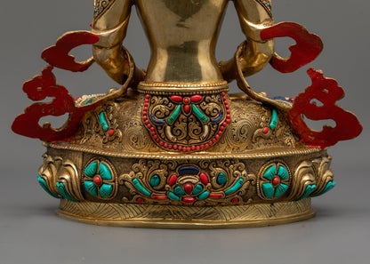 Traditional Statue of Amitayus | Buddha of Longevity
