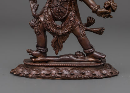 Traditional Ekajati Statue for Protection and Obstacle Removal
