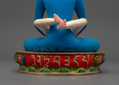 Hand-Painted Samantabhadra Yab-Yum Statue | Spiritual Buddhist Art