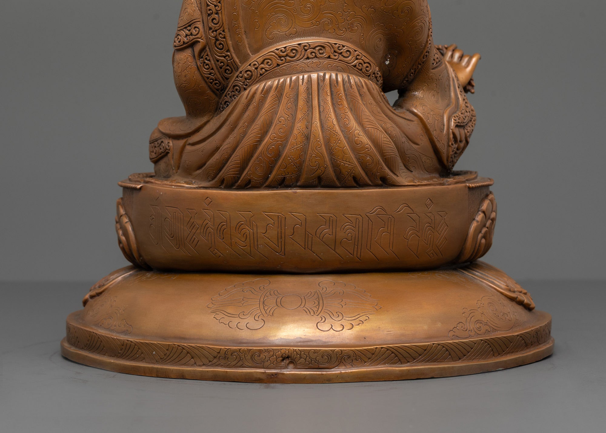 Guru Padmasambhava Statue | Traditional Lost Wax Artwork from Nepal