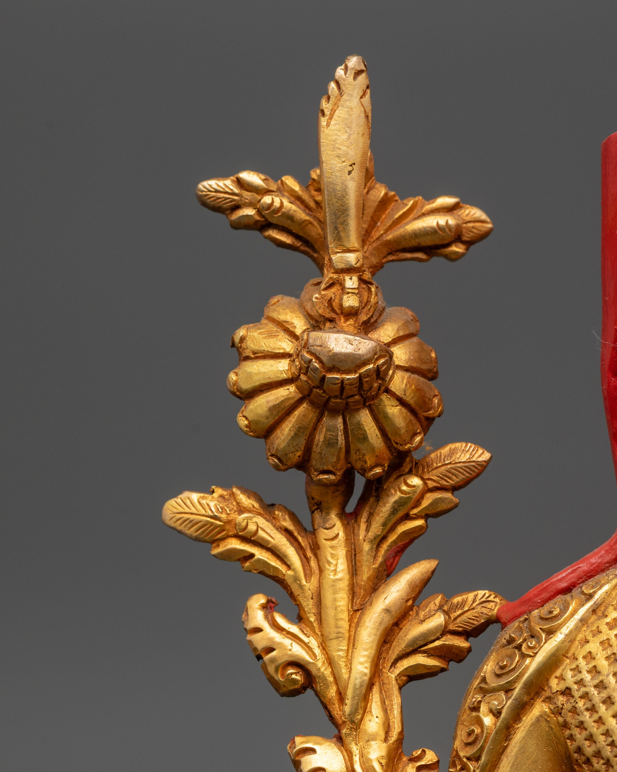 Sakya Master Set Statue | Detailed Handmade Buddhist Craft from Nepal