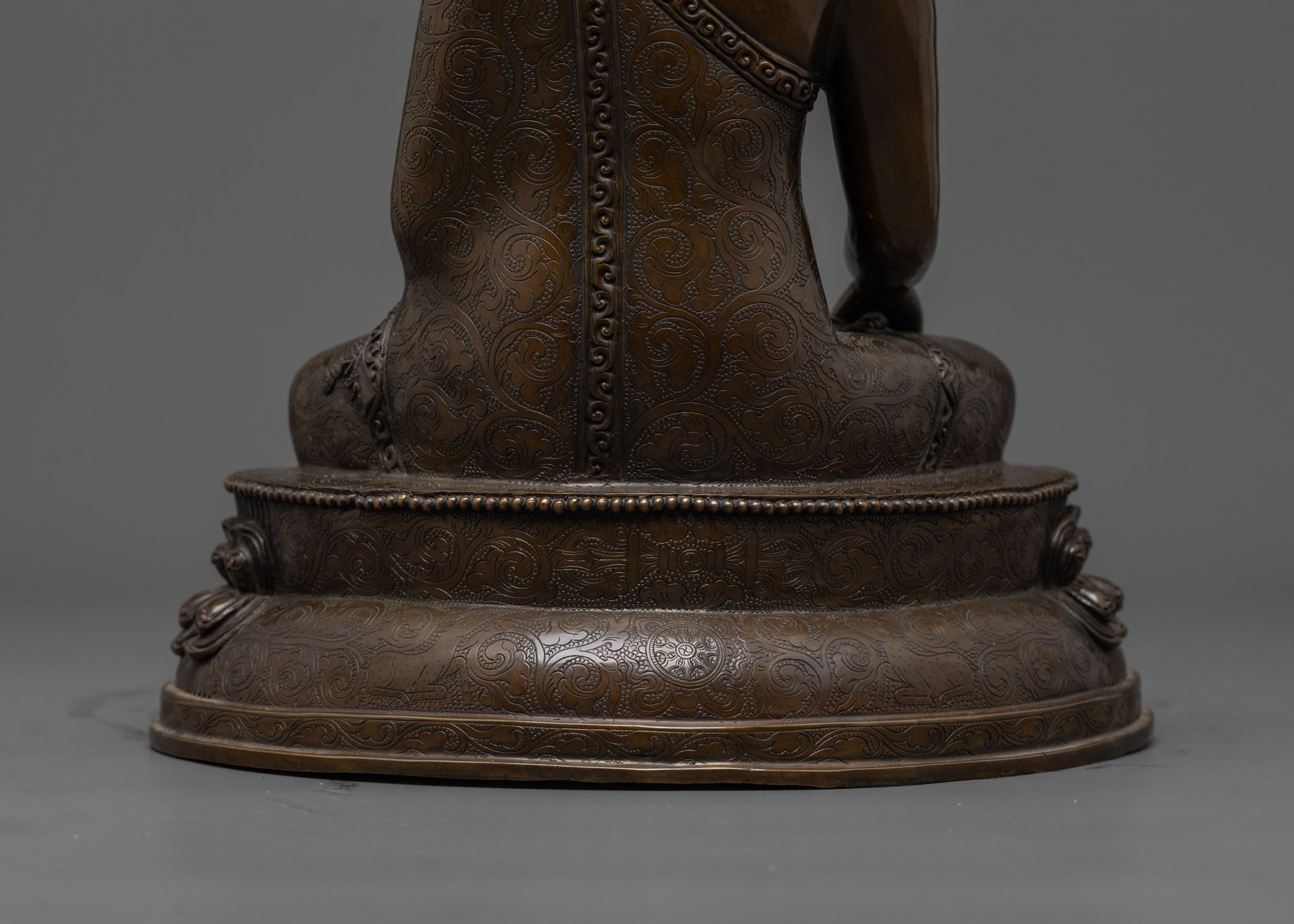 Oxidized Gautama Buddha Statue | Handcrafted Sculpture for Home Decor