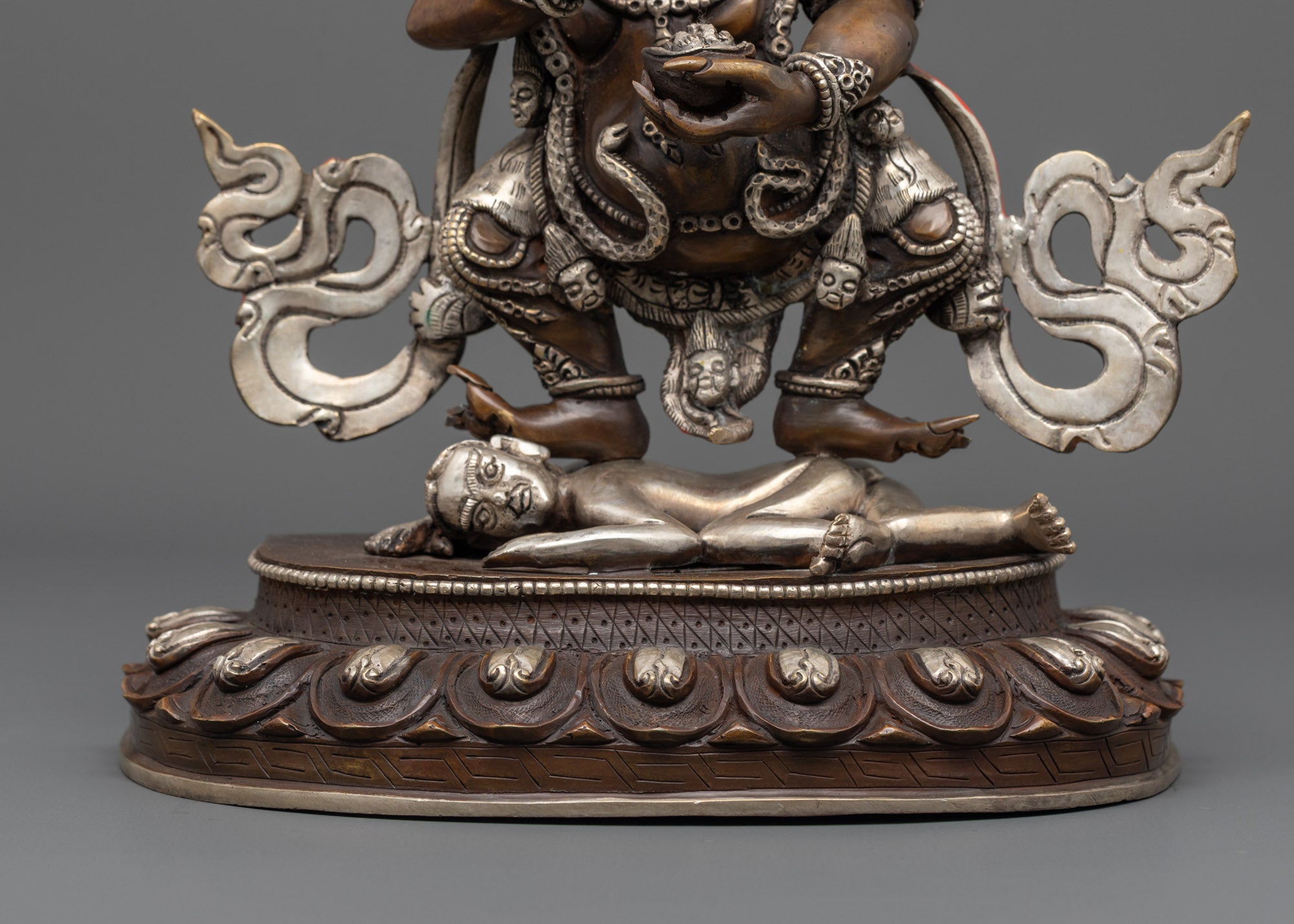 Sakya Mahakala Statue | Sacred Handcrafted Sculpture from Nepal
