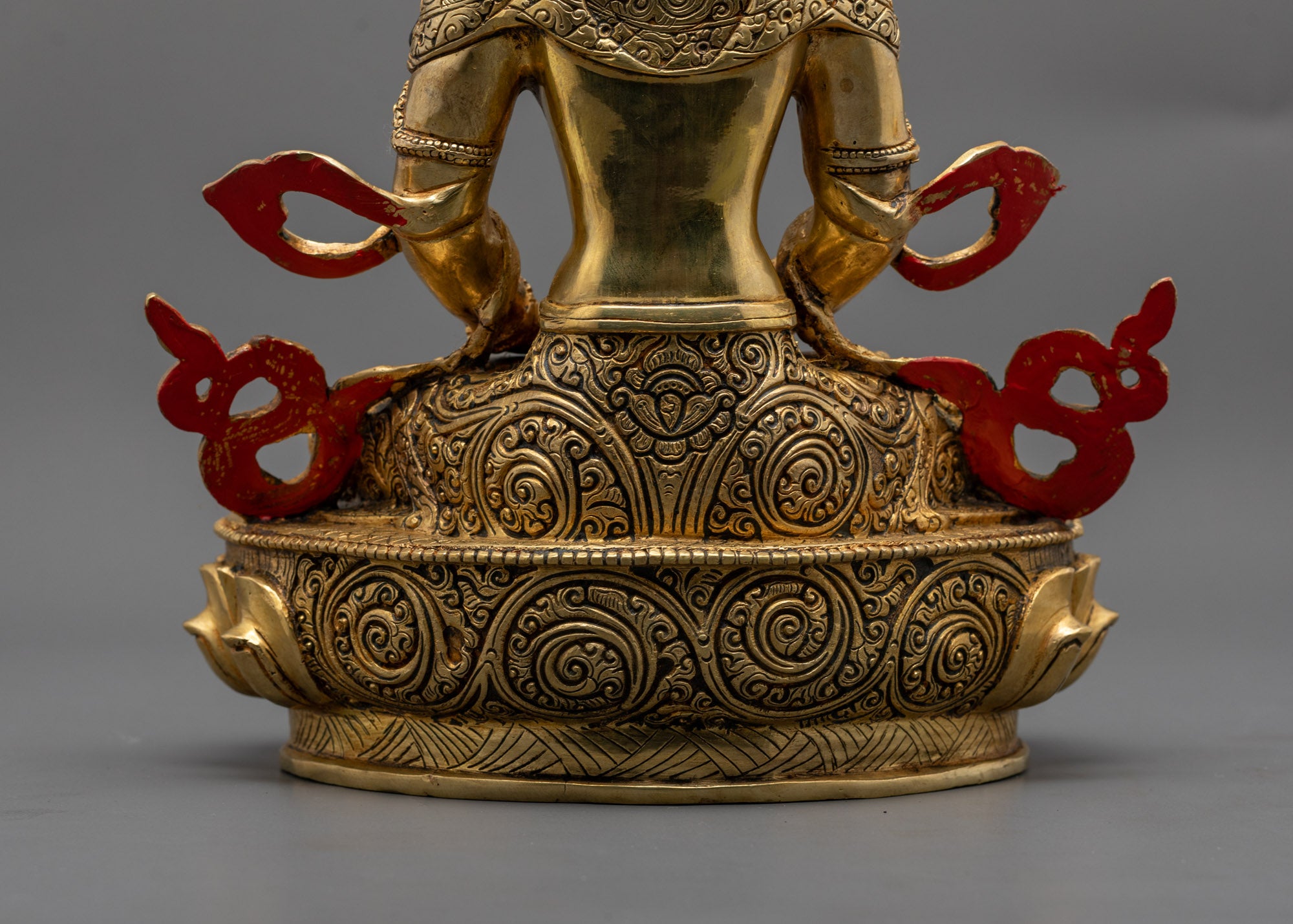 Handcrafted Amitayus (Tse Pag Me) Statue | Tibetan Long Life Deity