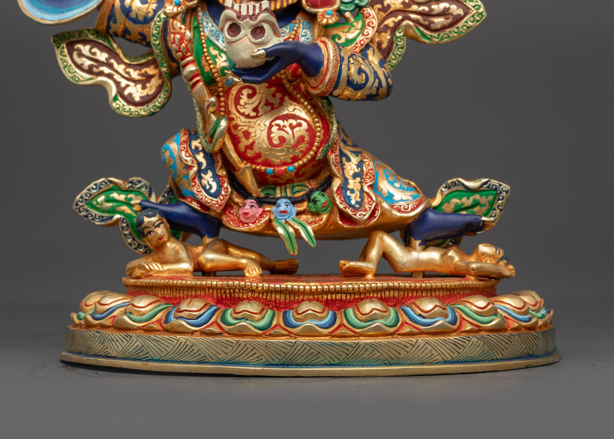 Mahakala Bernagchen Statue | Handcrafted Fierce Protector of Dharma
