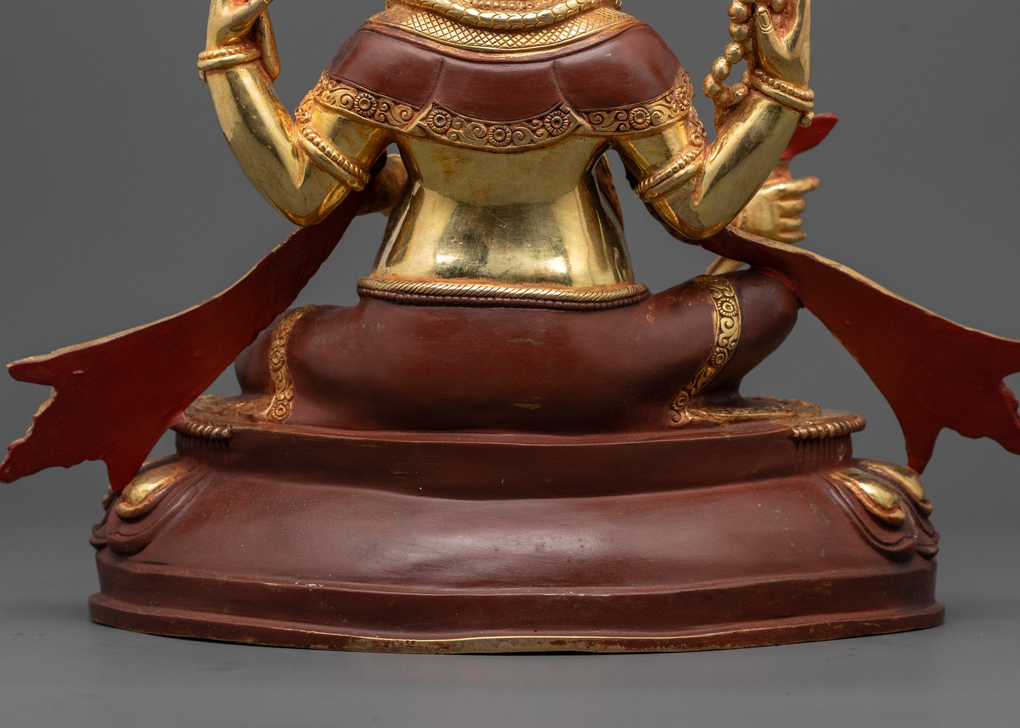 Handmade Ganesh Statue | Authentic Hindu Elephant Deity Sculpture