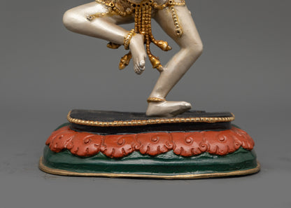 Nepalese Machig Labdron Statue | Hand-Carved with Premium Detail
